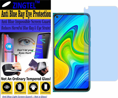 ZINGTEL Impossible Screen Guard for XIAOMI REDMI 10X 4G (Impossible UV AntiBlue Light)(Pack of 1)