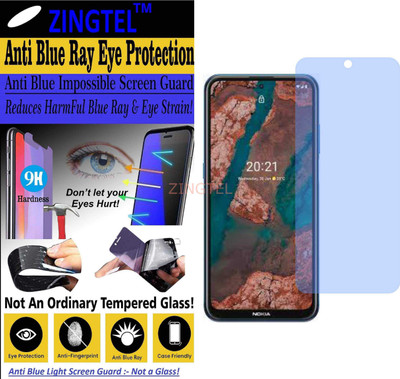ZINGTEL Impossible Screen Guard for NOKIA X20 (Impossible UV AntiBlue Light)(Pack of 1)