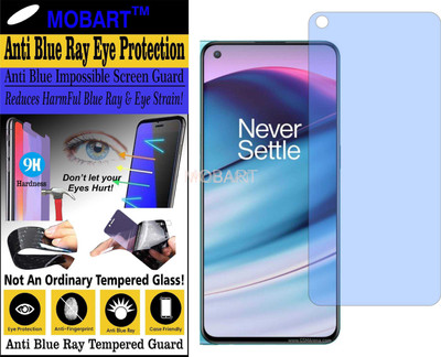 MOBART Impossible Screen Guard for ONE PLUS NORD CE (Impossible UV AntiBlue Light)(Pack of 1)