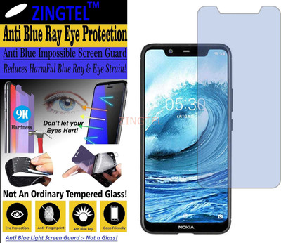 ZINGTEL Impossible Screen Guard for NOKIA 7.1 PLUS (Impossible UV AntiBlue Light)(Pack of 1)