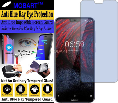 MOBART Impossible Screen Guard for NOKIA X6 2018 (Impossible UV AntiBlue Light)(Pack of 1)