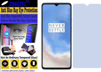 ZINGTEL Impossible Screen Guard for ONEPLUS 7T (Impossible UV AntiBlue Light)(Pack of 1)