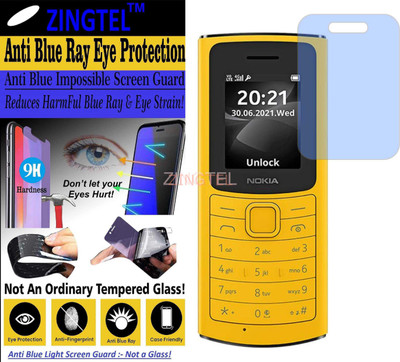 ZINGTEL Impossible Screen Guard for NOKIA 110 4G (Impossible UV AntiBlue Light)(Pack of 1)