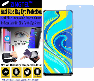 ZINGTEL Impossible Screen Guard for REDMI NOTE 9S (Impossible UV AntiBlue Light)(Pack of 1)