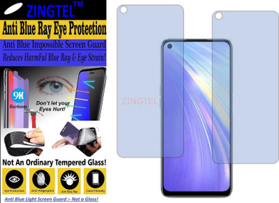 ZINGTEL Impossible Screen Guard for REALME 6 I (Impossible UV AntiBlue Light)(Pack of 1)