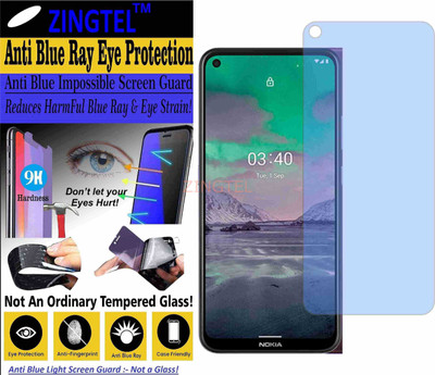 ZINGTEL Impossible Screen Guard for NOKIA 5.4 (Impossible UV AntiBlue Light)(Pack of 1)