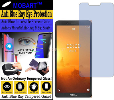 MOBART Impossible Screen Guard for NOKIA C3 (Impossible UV AntiBlue Light)(Pack of 1)