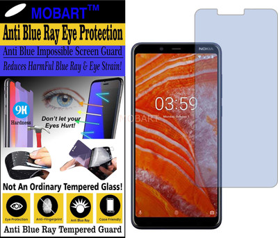 MOBART Impossible Screen Guard for NOKIA 3.1 PLUS (Impossible UV AntiBlue Light)(Pack of 1)
