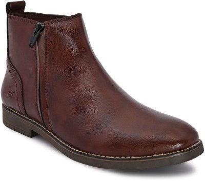 FENTACIA Boots For Men(Brown , 6)