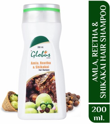 Globus Amla Reetha & Shikakai Hair Shampoo(200 ml)