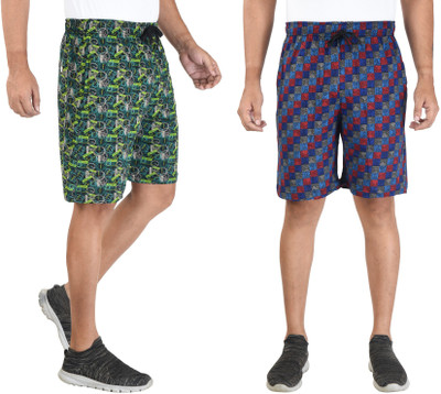 Lyril Stylo Printed Men Multicolor Bermuda Shorts