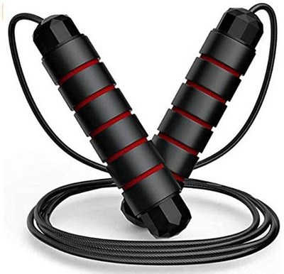 Manogyam for Men, Women & Children - Jump Rope for Exercise Workout Freestyle Skipping Rope(Red, Length: 280 cm) deal from flipkart Manogyam for Men, Women & Children - Jump Rope for Exercise Workout Freestyle Skipping Rope(Red, Length: 280 cm) deal from flipkart