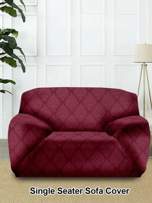 Flipkart SmartBuy Polyester Floral 1 Seater Sofa Cover(Multicolor Pack of 1)