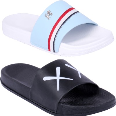 CLOSHO Men Slides(Multicolor , 6)