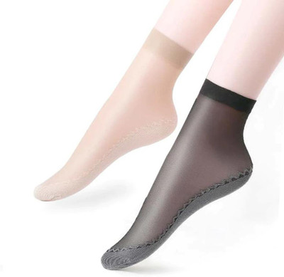 ayushicreationa Women Solid Ankle Length(Pack of 2)