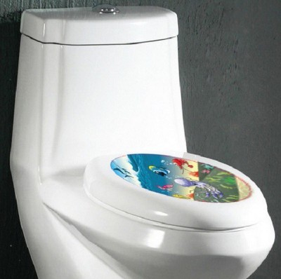 Flipkart SmartBuy 29.7 cm Sea Creature Bathroom & Toilet Wall Sticker (21 CM X 29.7 CM) Self Adhesive Sticker(Pack of 1)