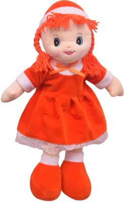 tgr cute soft candy doll only for lovely girls/ kids  - 35 cm(Orange)