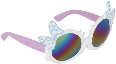 PASSION PETALS Oval Sunglasses(For Boys & Girls, Multicolor)