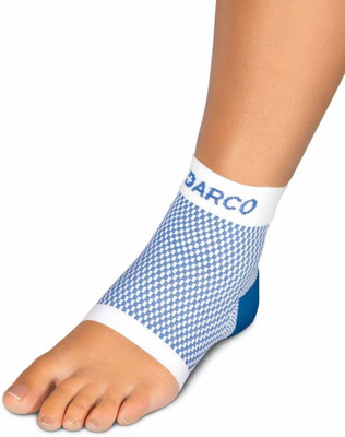 DARCO Planter Fasciitis Sleeve for Heel Spurs, Arch Pain-Plantar Compression Sleeves Heel Support(Blue)