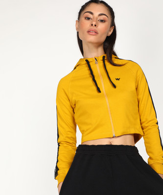 Wildcraft Full Sleeve Solid Women Sweatshirt