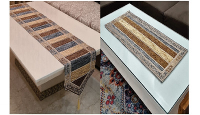 Groki Multicolor 183 cm Table Runner(Cotton)