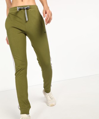 KILLER Solid Women Olive Track Pants