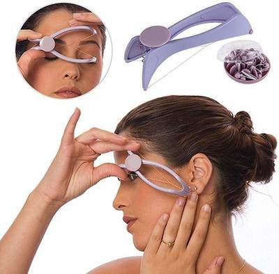 KGBTREADS Slique EyebroW And Body Hair Threading Removal Epilator System Kit