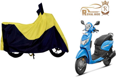 ROYALRIDE Two Wheeler Cover for Hero(Pleasure, Yellow, Blue)