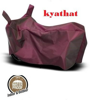 kyathat Waterproof Two Wheeler Cover for Universal For Bike(Pulsar 150, Maroon)
