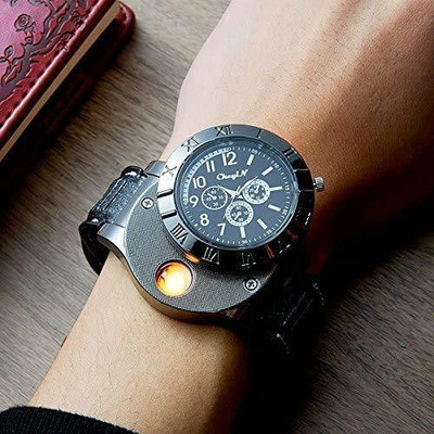 play run USB Cigarette Lighter Watch Novelty Cool Lighters Rechargeable flameless Windproof Unique Designer Wristwatch .2 in 1 Watch Lighter for Cigarette Stylish (Black) USB Watch Black Cigarette Lighter(Black) play run USB Cigarette Lighter Watch Novelty Cool Lighters Rechargeable flameless Windproof Unique Designer Wristwatch .2 in 1 Watch Lighter for Cigarette Stylish (Black) USB Watch Black Cigarette Lighter(Black)