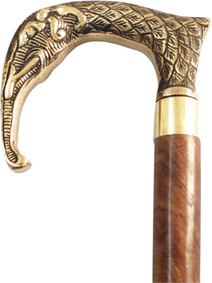 AntiqueHouse beautiful brass handle walking stick Walking Stick