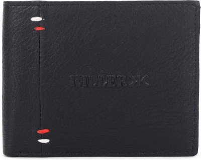 KILLER Men Casual Black Artificial Leather Wallet – Regular Size  (3 Card Slots) For Rs. 239 @ 82 %