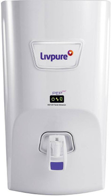 LIVPURE liv-pep-pro+(white) 7 L RO + UV Water Purifier