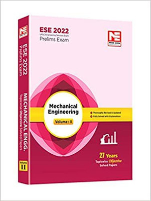 ESE 2022 Prelims Exam Mechanical Engineering Topicwise Objective Solved Papers Volume II(Paperback, MADE EASY Editorial Board)