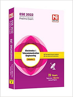 Ese 2022 Prelimes Exam Electronics & Telecommunication Engineering Topicwise Objective Solved Papers Volume I(Paperback, MADE EASY Editorial Board)