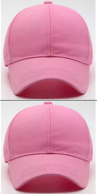 Niavaa Solid Sports/Regular Cap Cap(Pack of 2)