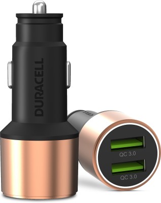 DURACELL 36 W Turbo Car Charger(Black)