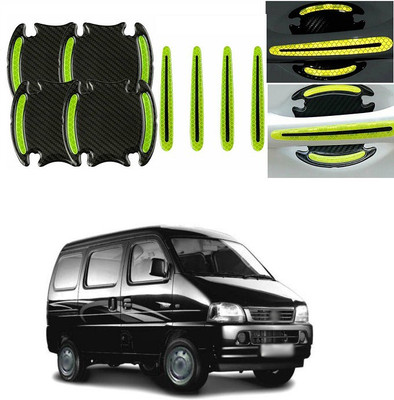 PRTEK Plastic Car Door Guard(Black, Green, Pack of 8, Maruti, Versa)