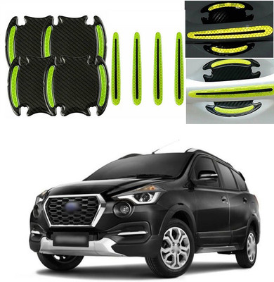 PRTEK Plastic Car Door Guard(Black, Green, Pack of 8, Renault, S-Cross)