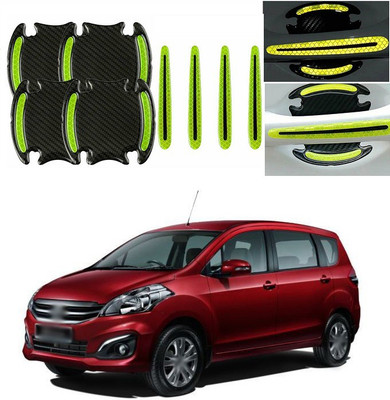 PRTEK Plastic Car Door Guard(Black, Green, Pack of 8, Maruti, Ertiga)