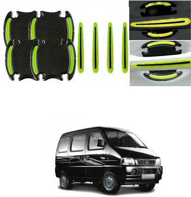PRTEK Plastic Car Door Guard(Black, Green, Pack of 8, Maruti, Versa)