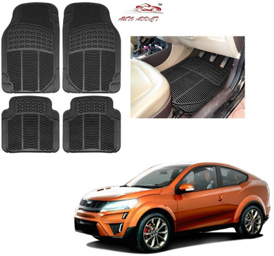 AuTO ADDiCT Rubber Standard Mat For  Mahindra XUV500 Aero(Black)