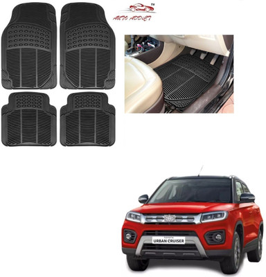 AuTO ADDiCT Rubber Standard Mat For  Toyota Urban Cruiser(Black)