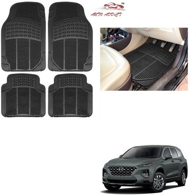 AuTO ADDiCT Rubber Standard Mat For  Hyundai SantaFe(Black)