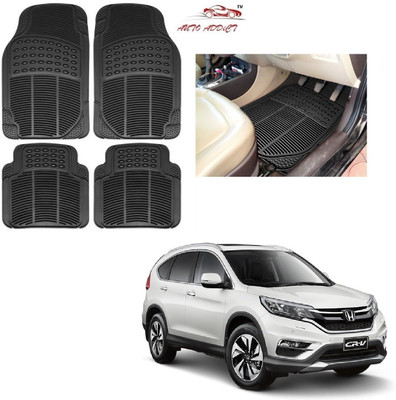 AuTO ADDiCT Rubber Standard Mat For  Honda CRV(Black)