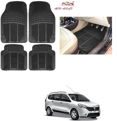 AuTO ADDiCT Rubber Standard Mat For  Renault Lodgy(Black)
