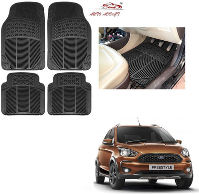 AuTO ADDiCT Rubber Standard Mat For  Ford Freestyle(Black)