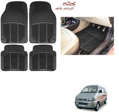AuTO ADDiCT Rubber Standard Mat For  Maruti Suzuki Versa(Black)