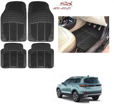 AuTO ADDiCT Rubber Standard Mat For  Tata Nexon EV(Black)