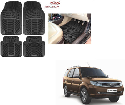 AuTO ADDiCT Rubber Standard Mat For  Tata Safari(Black)
